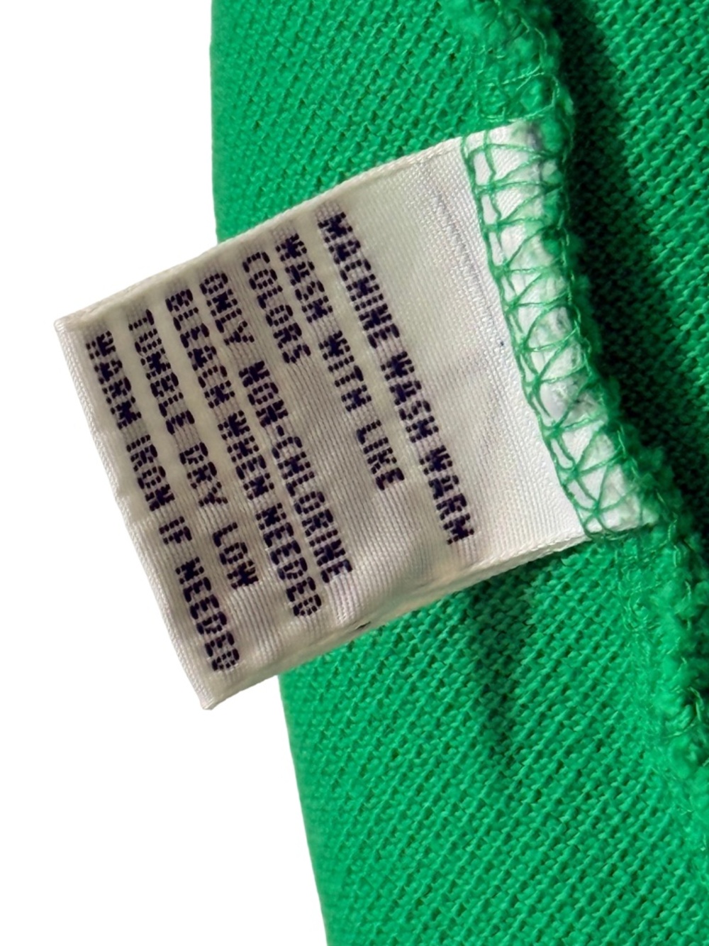 olo Ralph Lauren Green Polo Shirt Men's XL Purple Pony Logo - Picture 4 of 6
